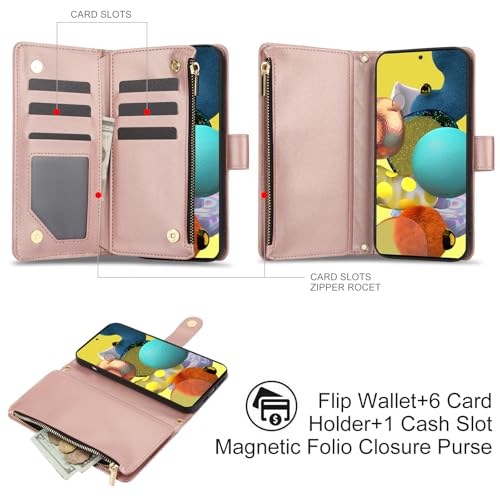 Protections Samsung Galaxy A71 4G antichoc coque portefeuille fente cartes - 3