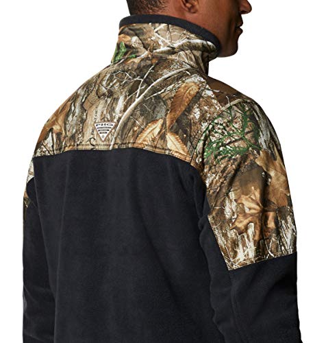 Image of Columbia mens Phg Fleece Overlay 1 /4 Zip