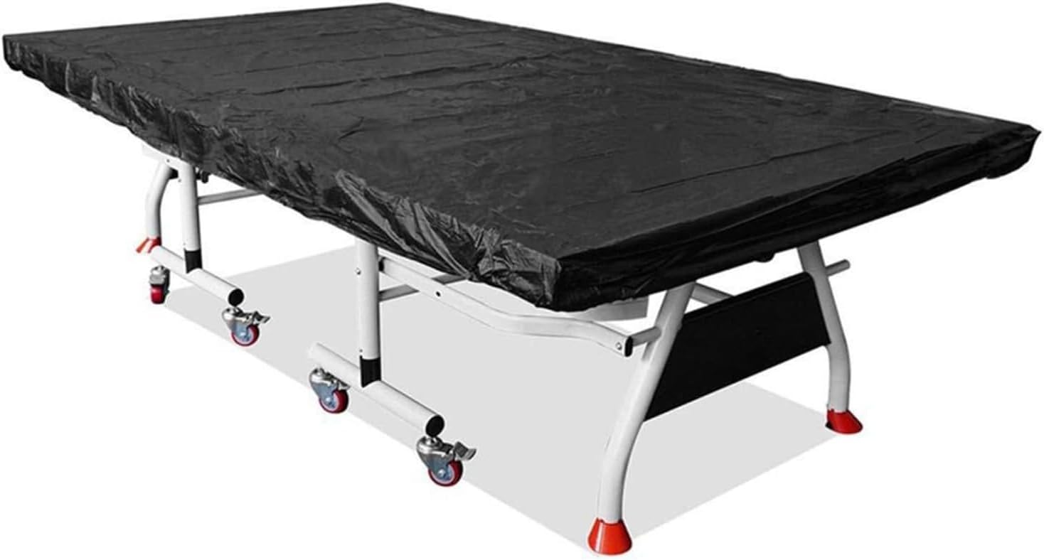 Funda de mesa de tenis de mesa, 280 x 150 x 5 cm, impermeable, tela Oxford, cubierta protectora para mesa de tenis de mesa de ping pong, cubierta protectora para interiores y exteriores