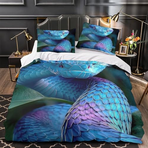 Housse de couette hypoallergique avec fermeture éclair lit double