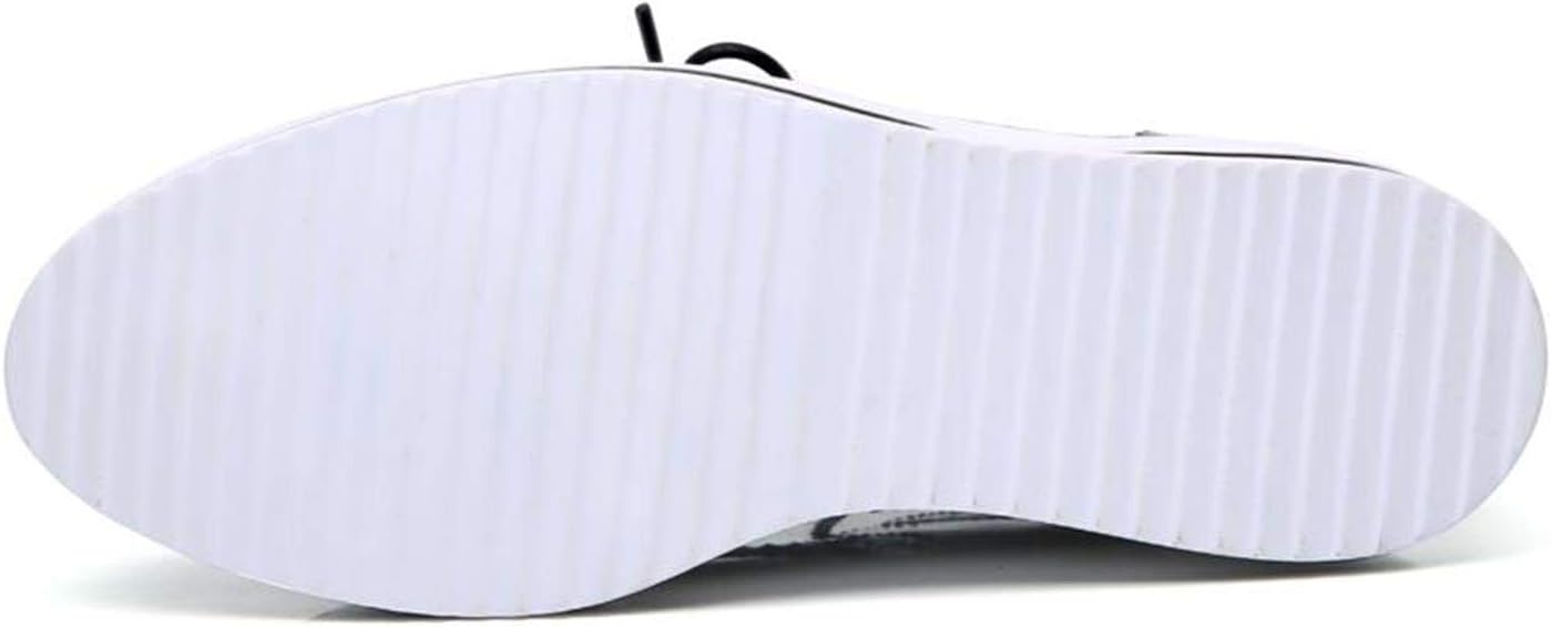 DADAWEN Women's Platform Lace-Up Wingtips Square Toe Oxfords Shoe - Image 6