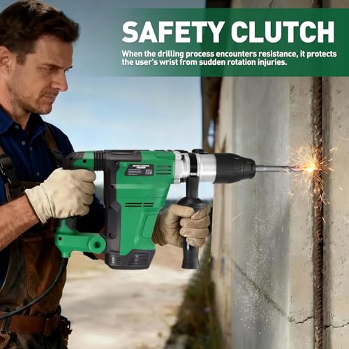 WORKBLESS SDS Max Rotary Hammer Drill