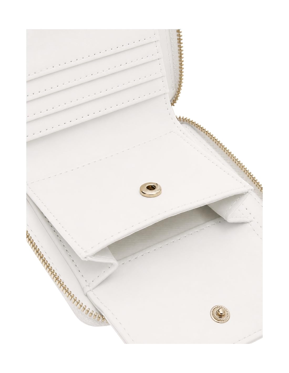 GUESS portafoglio Jessa SLG Zip Around Wallet White bianco