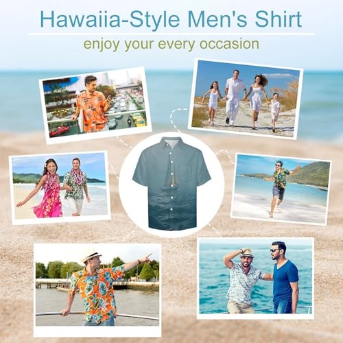 Camisas manga corta funky para lucir en tus vacaciones de playa y tardes de terraza en verano 5