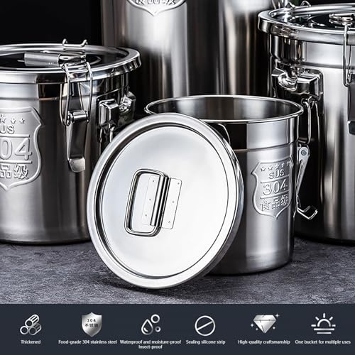 Contenedor de Acero Inoxidable 304 Sellado 8L miniatura 4