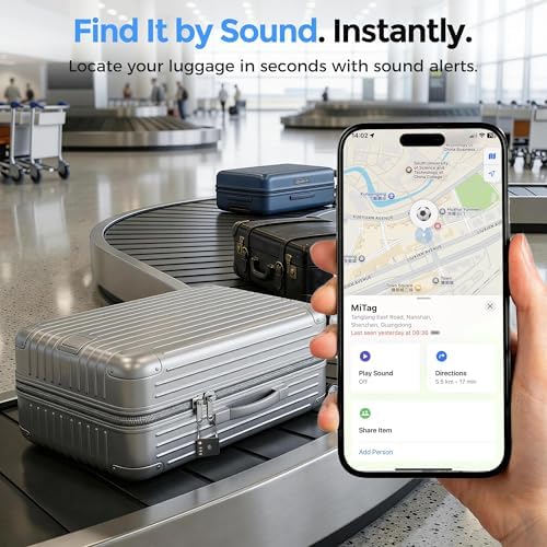 MiLi Smart TSA Luggage Lock Anti-Lost Design with Bluetooth Tracker - 3