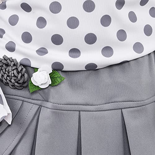 Image of Wish Karo Girls Top and Skirt Dress for Girls-(csl278)