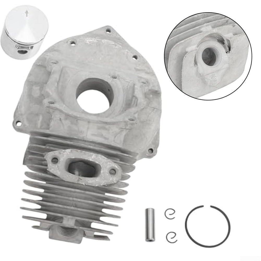 Cilindro per pistone Kit per Oleo per mac Sparta 25 25tr 26 per efco 8200, Metal Build Set Completo Restauro Motore