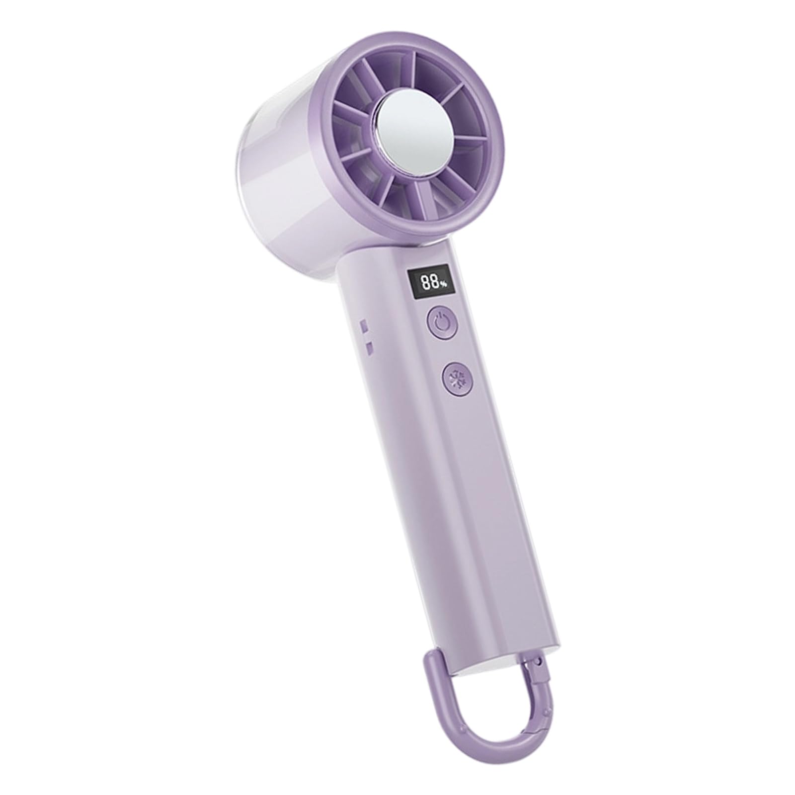 Elnwnnkc Speed Ice Compress Fan with 199 Speed Settings USB Charged for Camping Offices USB Rechargeable Handheld Fan