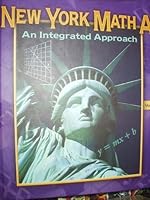 New York Math A: An Integrated Approach Volume 1 0130536148 Book Cover
