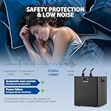 BAOSHISHAN Aquarium Chiller Water Cooler 300L Chiller Bounus Pump Kit Fish Tank Chiller Seafood Cultivation Equipment for Fresh/Salt Water Waterweeds Jellyfish Coral Crystal Shrimp - Image 5