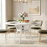 table blanche extensible but [Style Moderne]Sublimez votre intérieur avec cette table a manger moderne au design épuré. Ce meuble polyvalent s'adapte à votre salle à manger ou bureau, fusionnant esthétique scandinave et fonctionnalité pour un espace de vie chic