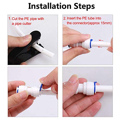 Insmart Sistema ad osmosi inversa RO Tubo Maschio