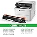 LINKYO Compatible Toner Cartridge Replacement for Brother TN227BK High Yield TN223BK (Black, 2-Pack)