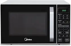 Micro-ondas 27L Branco e Preto Midea LED 127V MXSA27P1