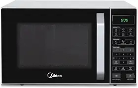 Micro-ondas 27L Branco e Preto Midea LED 220V MXSA27P2
