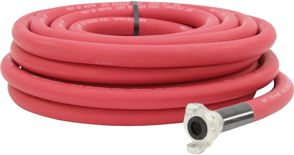 Airhose Rubber 3/4x50 Unv Cplr