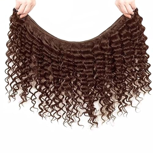 Extensiones de pelo humano ondulado natural sin procesar en paquete de 2 unidades para mujer 4