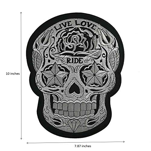 Patch écusson brodé thermocollant avec finitions soignées pour customisation