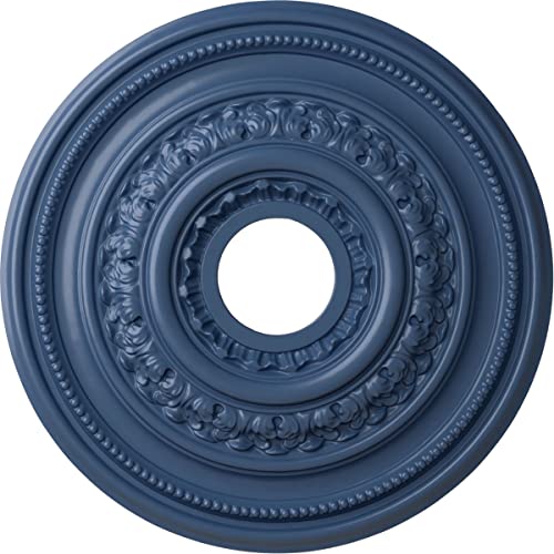 Medalla de techo decorativa de cobre envejecido Ekena Millwork CM17OLACS 2