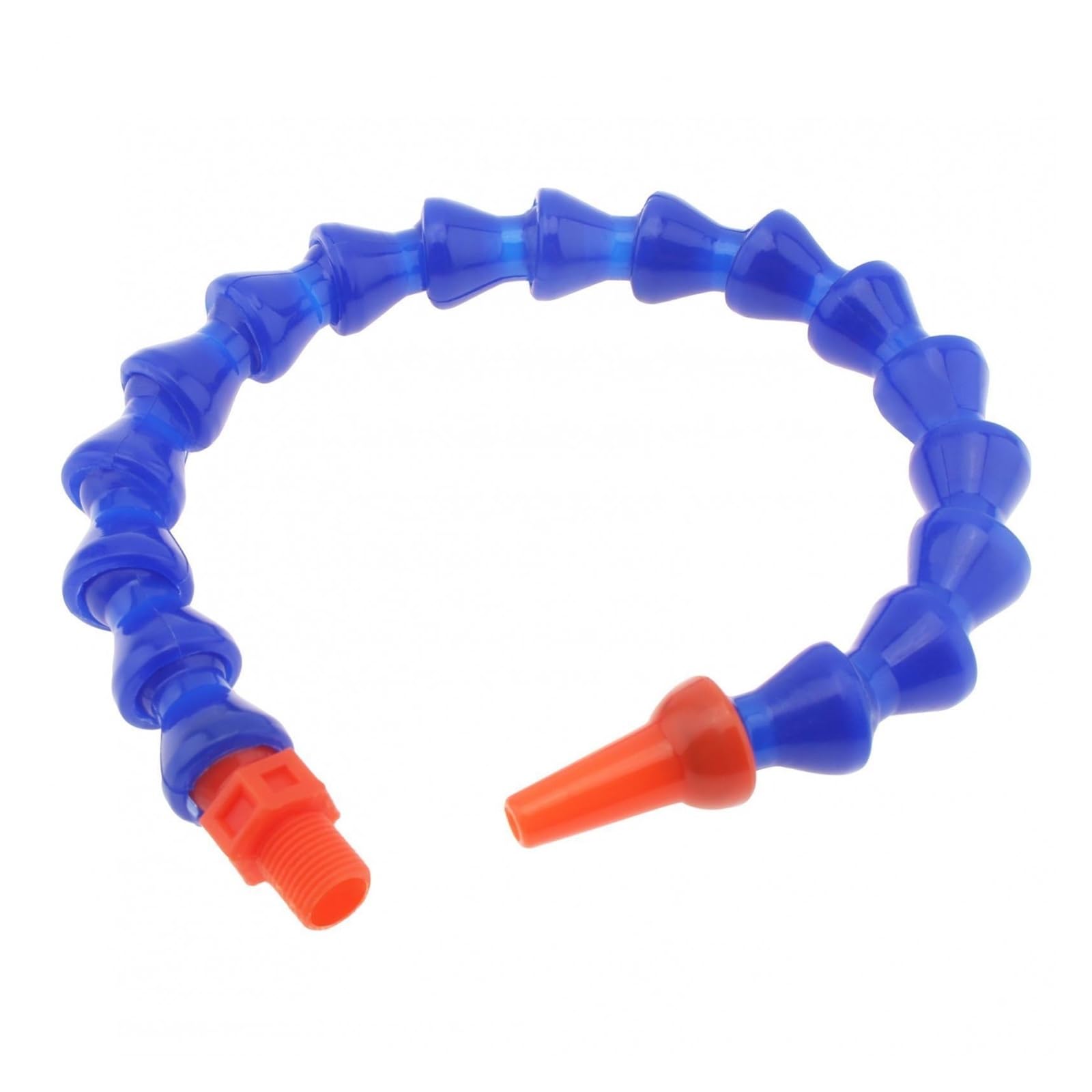Wyqxty One Color Flexible Coolant Pipe Flexible Coolant Pipe 1/8 Inch 300Mm Plastic Round Nozzle Blue Red For Cnc Mill/Lathe