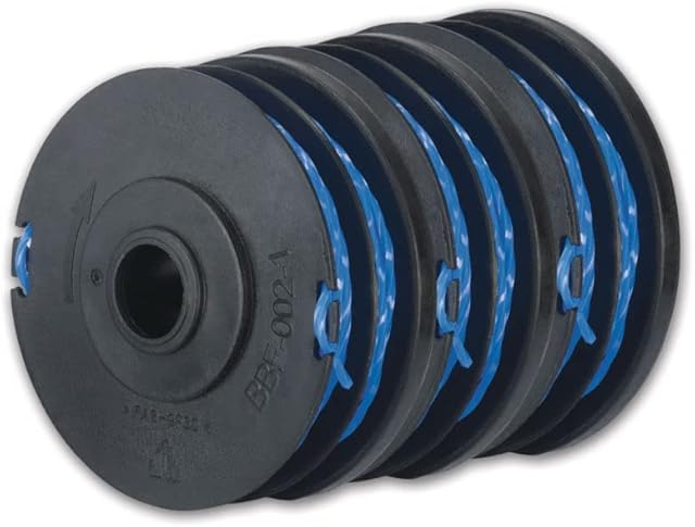 Ryobi Szpula z Żyłką 1.5 mm, 3 Szt, RAC123, Pasuje do RLT5127, RLT6130