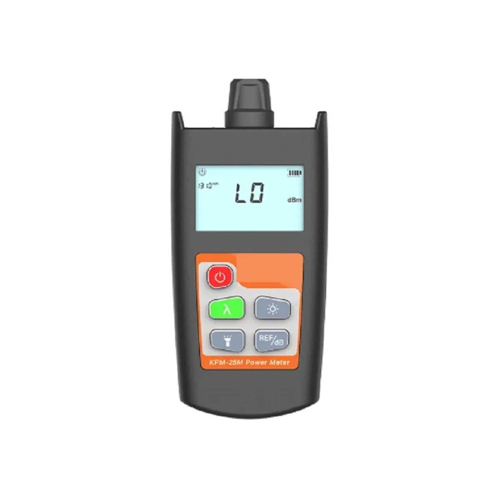 Herramienta De Prueba De Fibra Óptica Medidor De Potencia De Fibra Óptica KPM-25M Probador OPM Con Conector SC-70 + 6dB