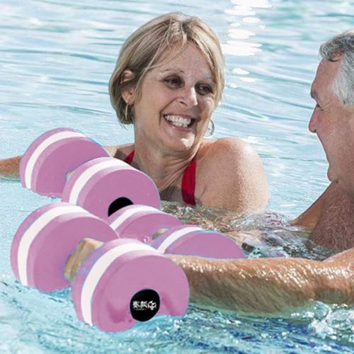 Mancuernas acuáticas de espuma pack de 2 pesas para piscina 2