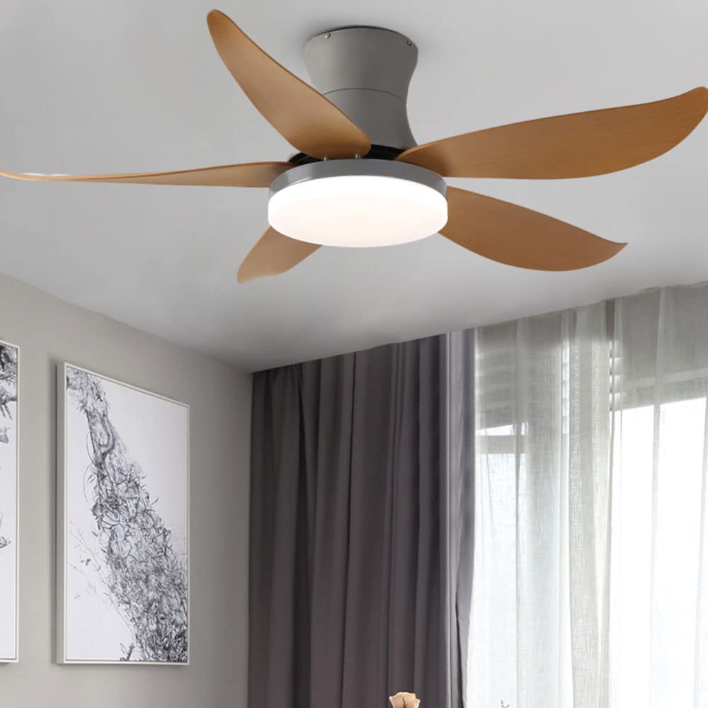 Ventilateur éclairage LED dimmable pour chambre et séjour calme