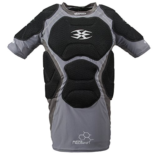 Empire Paintball Neoskin Chest Protector - Black Grey - Small Medium