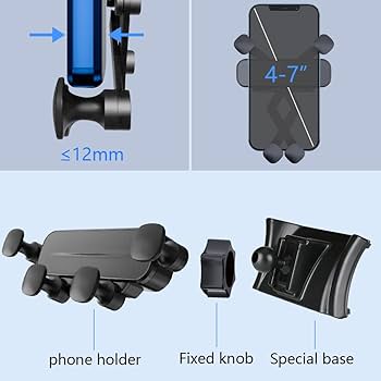 Amazon.co.jp: LUNQIN 車用携帯電話ホルダーマウント 2017 2018 2019