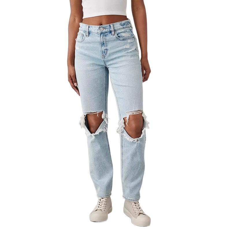 Women's Jeans Summer Loose Straight Leg Long Pants for Women