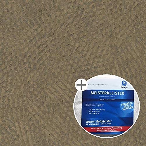 marburg Tapete gold braun Designertapete Set mit 6x 55920 Dieter Langer Vliestapete + 2x Tapetenkleister Made in Germany Premium Qualität 10,05 m x 0,70 m