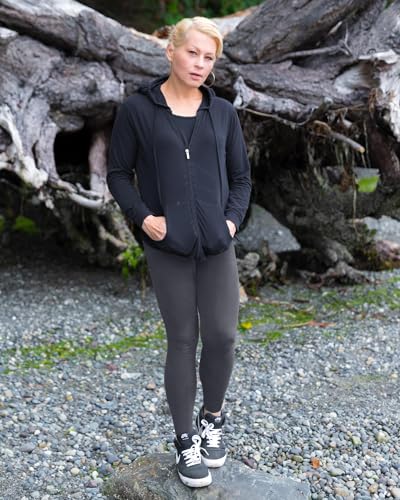 High Waisted Leggings for Women - No See Through Tummy Control Cycling Workout Yoga Pants with Pockets Reg & Plus