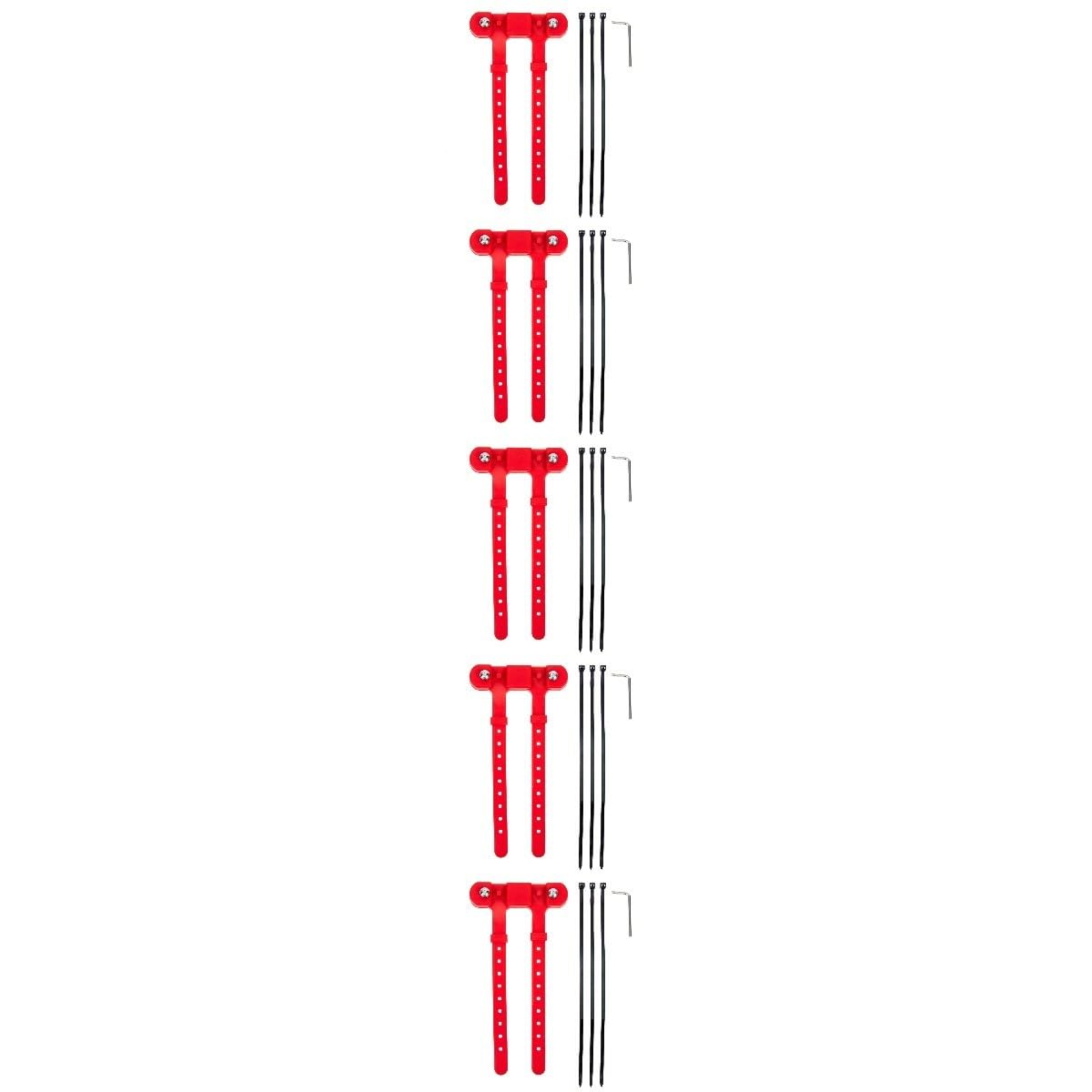 BESPORTBLE 5 Sets Fahrradflaschenhalter Kein Schraubenhalter-Set Für Fahrräder Starke Halterung Einfache Installation