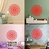 Stickers muraux et muraux en vinyle Motif mandala floral ornemental ...