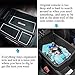 Vesul Center Console Armrest Storage Box Compatible with Kia Sorento 2016 2017 2018 2019 2020 ABS Tray Insert Organizer Glove Pallet