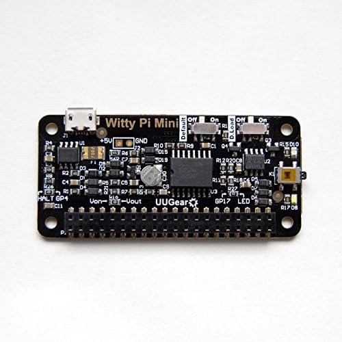 UUGear Witty Pi Mini: RTC and Gestion de Energia for Raspberry Pi