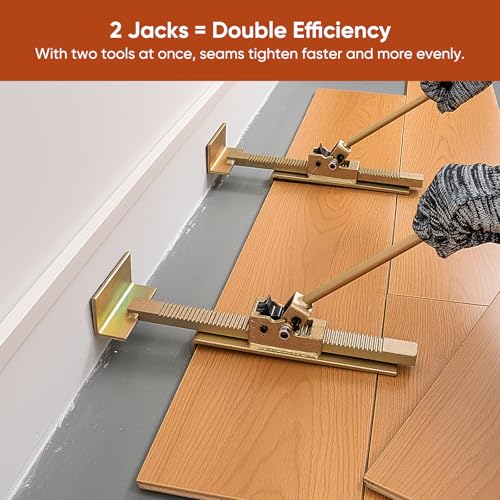 Flooring Jacks 2PCS with Felt Pads