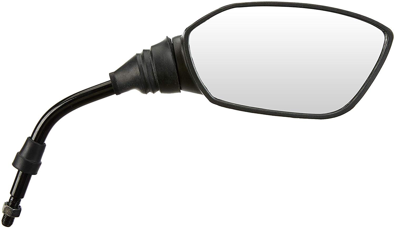 Uno Minda RV-2009R Shatterproof Glass Rear View Mirror-Right Hand for TVS Apache, Apache 160 RTR