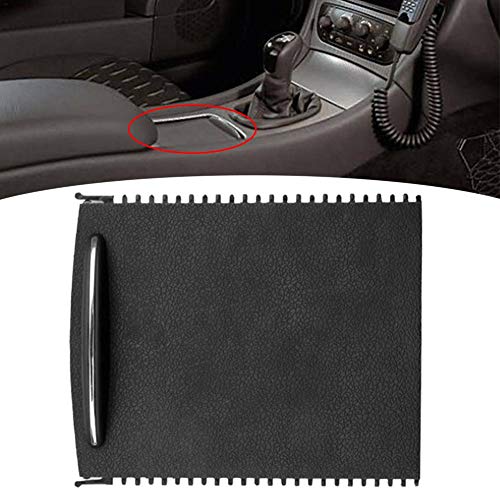 happygirr Consola Central del Coche Persianas Portavasos Cubierta del Obturador Consola Central del ABS Portavasos Marco para Mercedes Clase W203 2000-2007