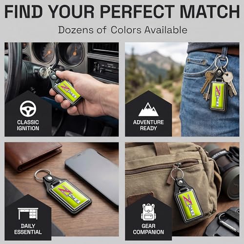 Image of Brotherhood Car Key Chain for Camaro - Classic Models Keychain for Men and Women Gift Key Ring - -