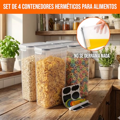 Catálogo para Comprar On-line Recipientes para cereales los 10 mejores. 29 Imagen adicional