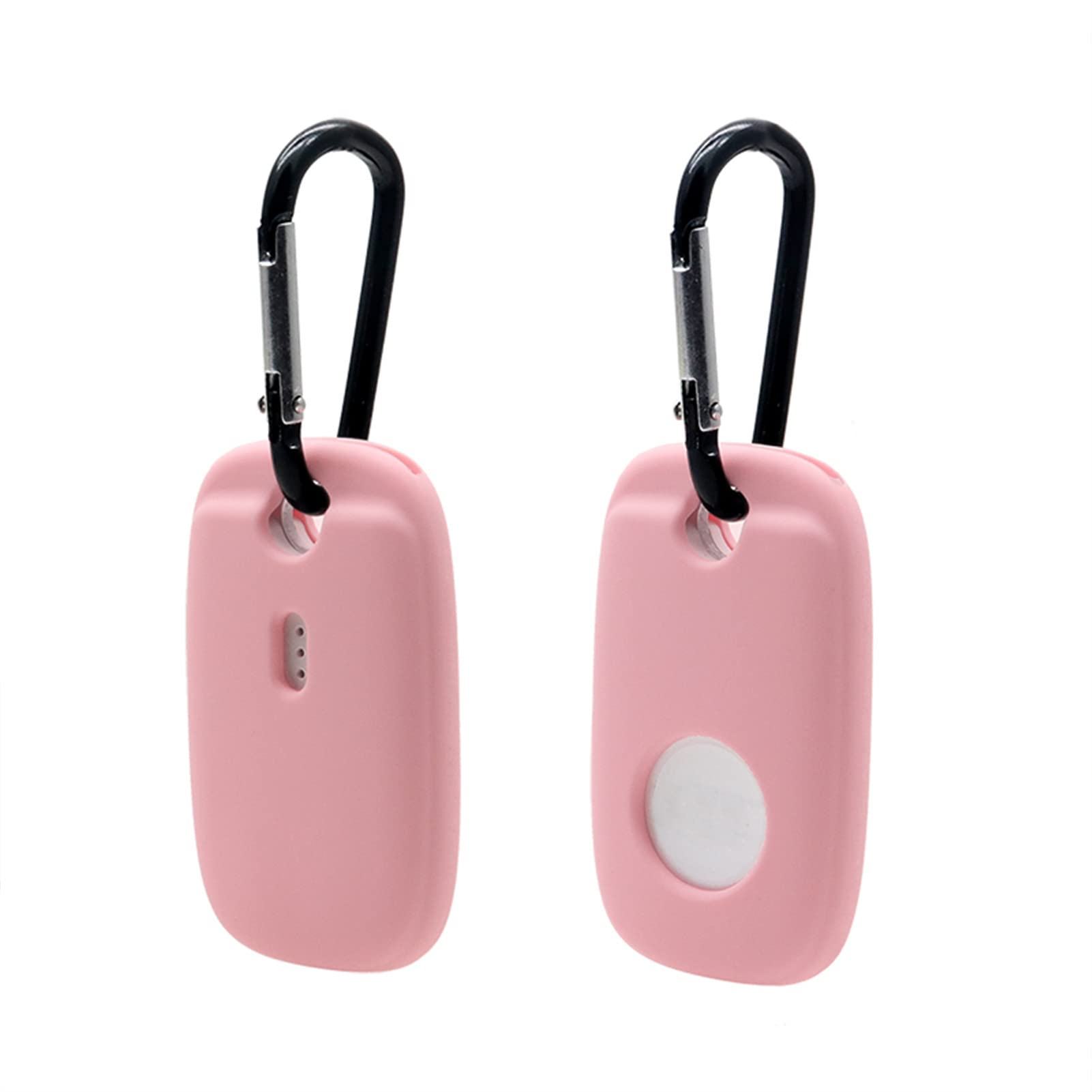 Buscador de llaves protector rosa de silicona para bolsos y mochilas