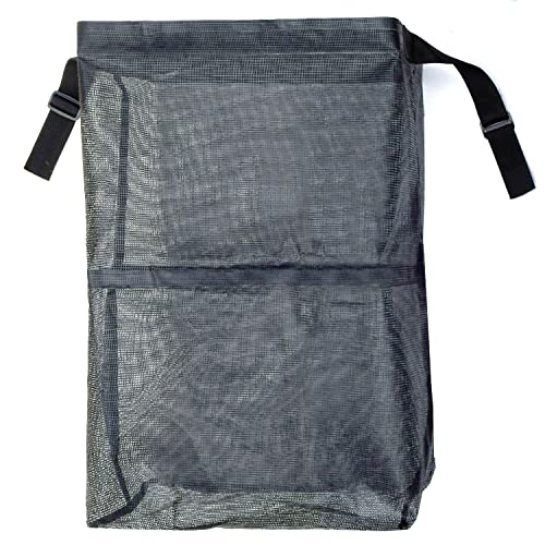 Golf Ball Divers Universal Cart Bag (Buggie Bag) Cargo Bag For 2 Seater & 4 Seater Golf Carts - Golf Cart Storage Bag - Golf Car Bag - Ezgo, Club Car, Yamaha Easy Attach Golf Cart Grocery Shopping Bag #TOP3