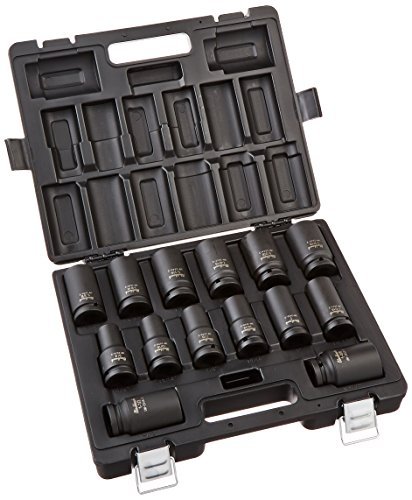 Blackhawk By Proto Uw-2614Ds 6-Point Drive Deep Impact Socket 3/4-Inch, 14Piece #TOP16