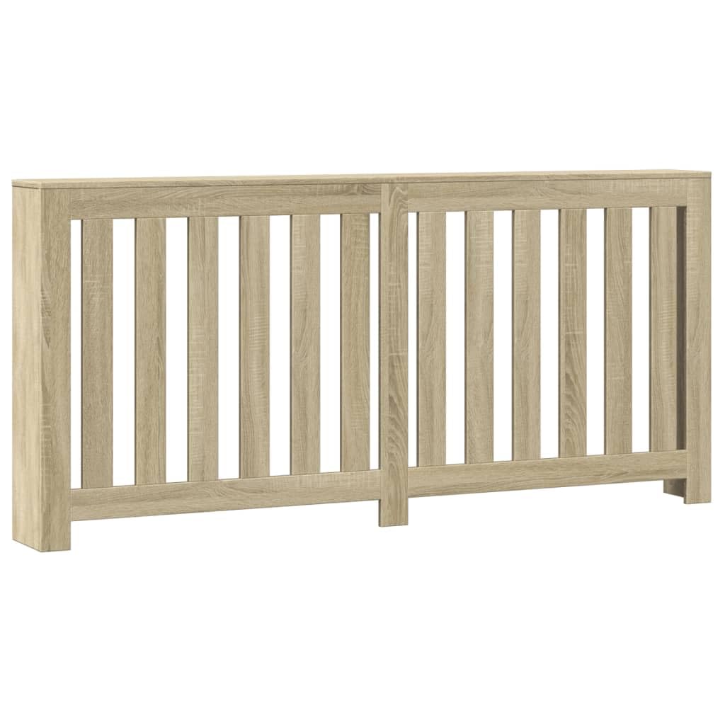 Vidaxl Radiator Cover Heater Cover Radiator Shelf Sonoma Oak Engineered Wood 8721102950124