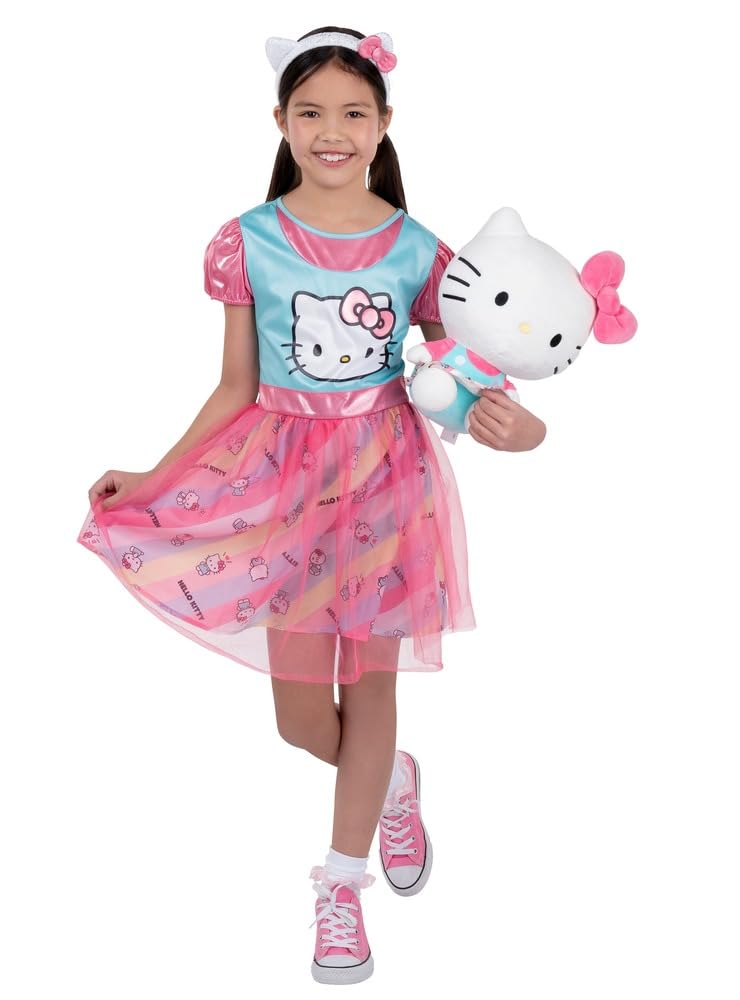 Amazon.com: Jazwares Costume Play Hello Kitty Official Youth Dress