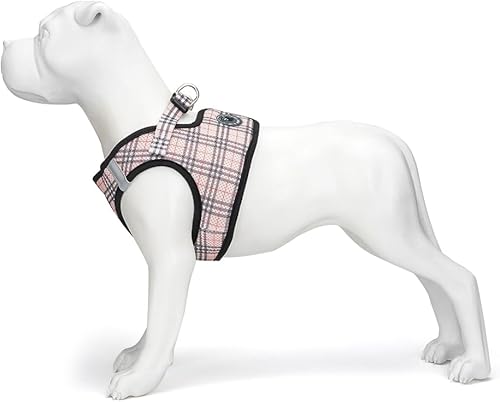 Miniatura 3 de EcoBark Arnés para perro  Arneses ecológicos para perros de raza pequeña y mediana  Chaleco de cuerpo pequeño y ajustable  Arnés de malla suave para