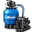 tillvex® Systèe de Filtre à Sable 7.900L/h 400g Boules de Filtre | 7